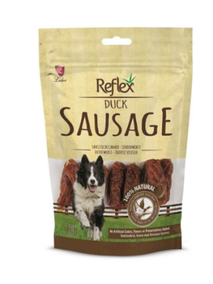 REFLEX KÖPEK ÖRDEK SOSİS 80 GR REFLEX KÖPEK ÖRDEK SOSİS 80 GR